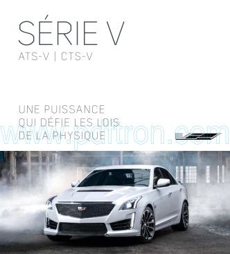 Cover of Cadillac Range V Series 2018 CA.pdf