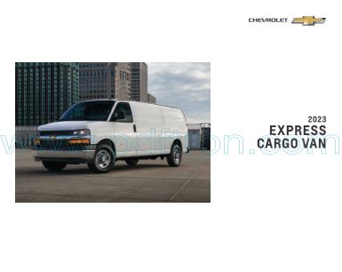 Cover of Chevrolet Express Van 2023 USA.pdf