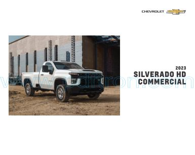 Cover of Chevrolet Silverado HD Commercial 2023 USA.pdf