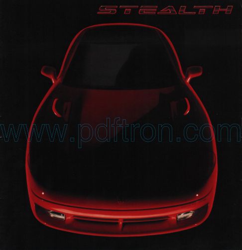 Cover of Dodge Stealth 1992 USA.pdf