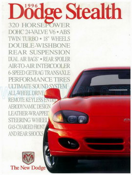 Cover of Dodge Stealth 1996 USA.pdf