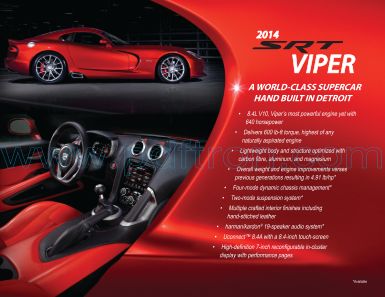 Cover of Dodge Viper 2014 USA.pdf