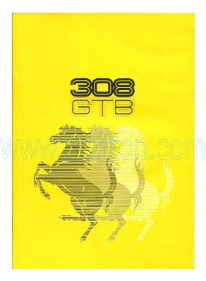 Cover of Ferrari 308 GTB 1975 1980 INT.pdf