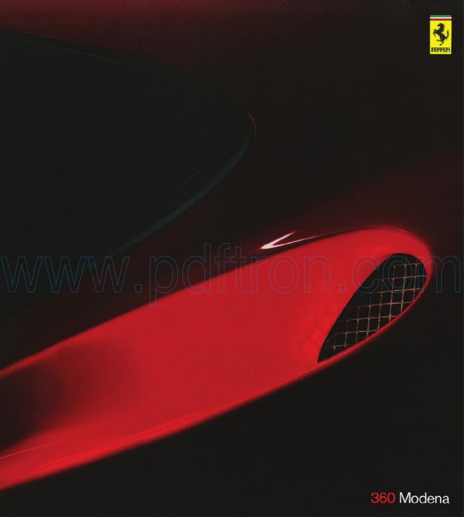 Cover of Ferrari 360 Modena 1999 .pdf