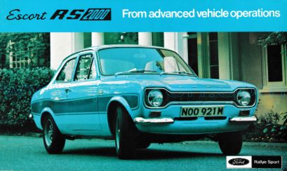 Cover of Ford Escort RS 2000 1972 UK.pdf