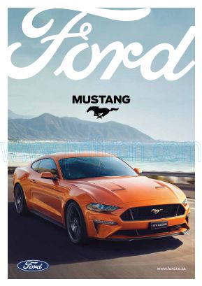 Cover of Ford Mustang 2022 ZA.pdf