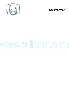 Cover of Honda WR V 2020 ZA.pdf