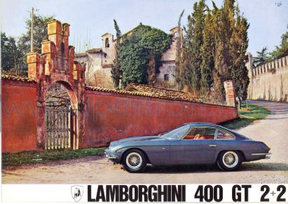 Cover of Lamborghini 400 GT 22 1966 INT.pdf