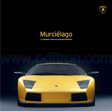 Cover of Lamborghini Murcielago 2011 UK.pdf