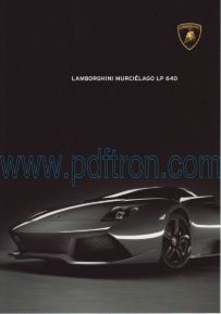 Cover of Lamborghini Murcielago LP 640 2006 INT.pdf