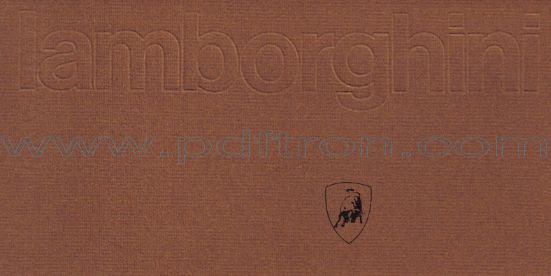 Cover of Lamborghini Range 1973 INT.pdf