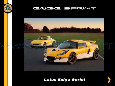 Cover of Lotus Exige Sprint 2008 UK.pdf