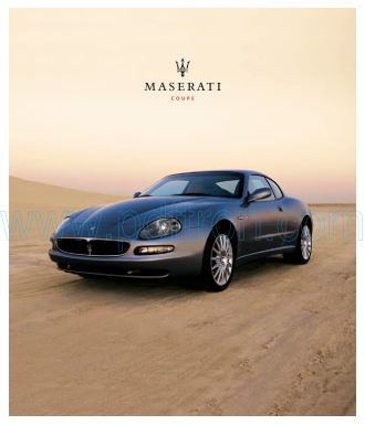 Cover of Maserati Coupe 2003 INT.pdf