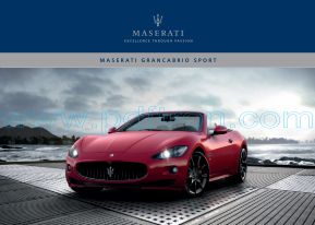 Cover of Maserati GranCabrio Sport 2015 ES.pdf