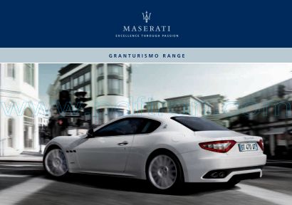 Cover of Maserati GranTurismo 2015 INT.pdf