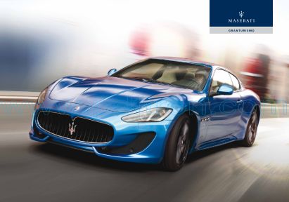 Cover of Maserati GranTurismo 2017 USA.pdf