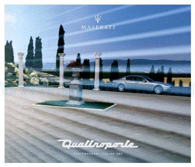 Cover of Maserati Quattroporte 2003 INT.pdf