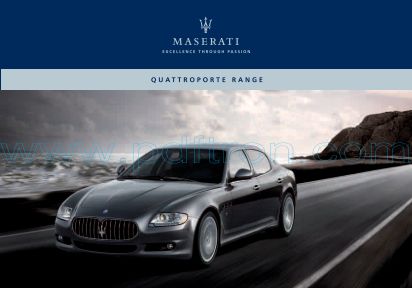 Cover of Maserati Quattroporte 2011 INT.pdf