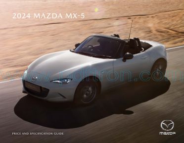 Cover of Mazda MX 5 2024 UK.pdf