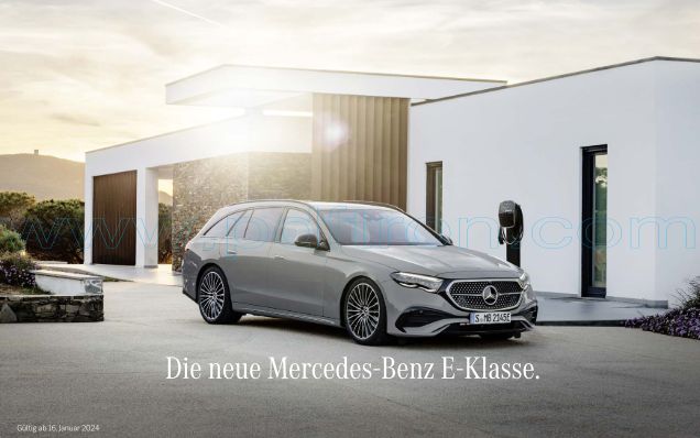 Cover of Mercedes Clase E Estate 2024 GER.pdf