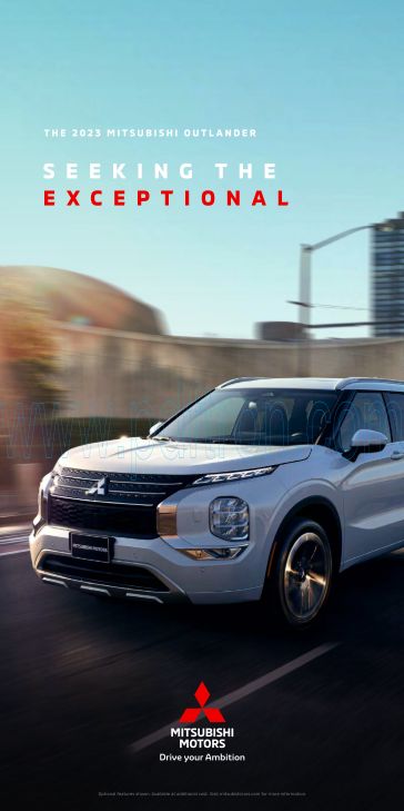 Cover of Mitsubishi Outlander 2023 USA.pdf