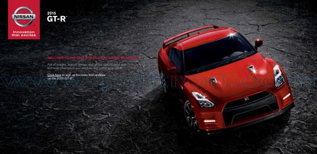 Cover of Nissan GT R 2015 USA.pdf