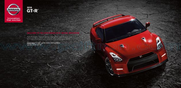 Cover of Nissan GT R 2016 USA.pdf