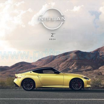 Cover of Nissan Z 2024 USA.pdf