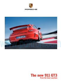 Cover of Porsche 911 GT3 2008 INT.pdf