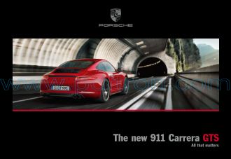 Cover of Porsche 911 GTS 2015 INT.pdf