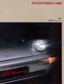 Cover of Porsche 911 RS America 1993 USA.pdf