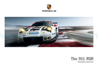 Cover of Porsche 911 RSR 2016 INT.pdf