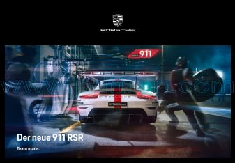 Cover of Porsche 911 RSR 2020 GER.pdf