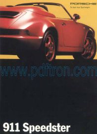 Cover of Porsche 911 Speedster 1992 GER.pdf