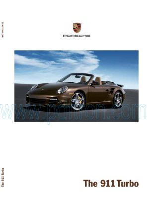 Cover of Porsche 911 Turbo 2008 USA.pdf