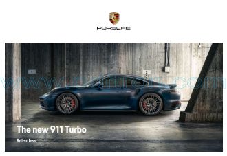 Cover of Porsche 911 Turbo 2020 INT.pdf