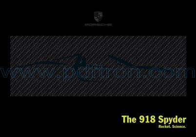 Cover of Porsche 918 Spyder 2013 INT.pdf