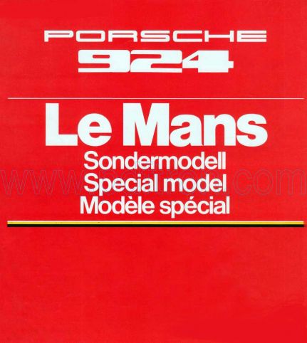 Cover of Porsche 924 Le Mans 1974 INT.pdf