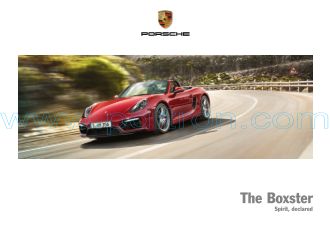 Cover of Porsche Boxster 2015 INT.pdf