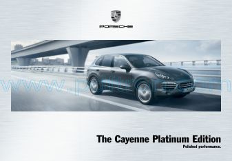 Cover of Porsche Cayenne Platinum Edition 2013 USA.pdf