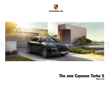 Cover of Porsche Cayenne Turbo S 2015 USA.pdf