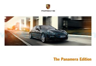 Cover of Porsche Panamera Edition 2015 USA.pdf