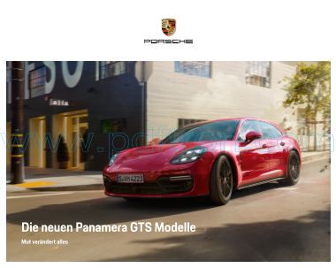 Cover of Porsche Panamera GTS 2019 GER.pdf