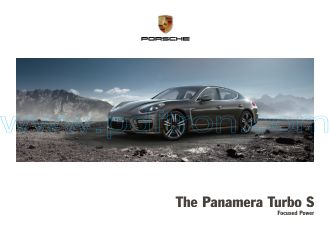 Cover of Porsche Panamera Turbo S 2015 USA.pdf