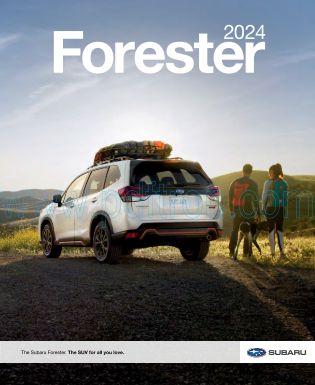 Cover of Subaru Forester 2024 USA.pdf