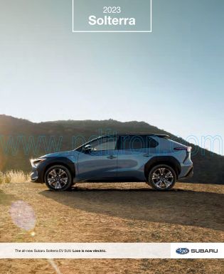 Cover of Subaru Solterra 2023 USA.pdf