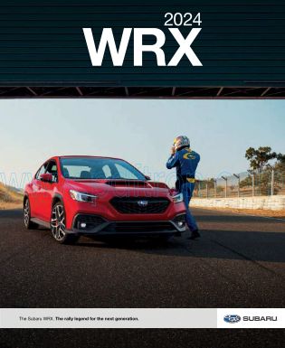 Cover of Subaru WRX 2024 USA.pdf