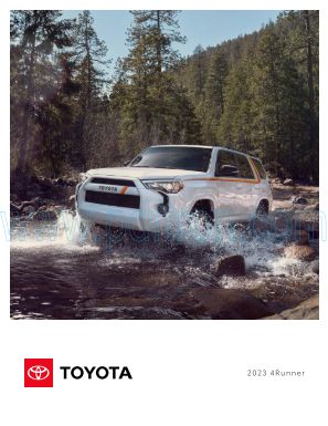 Cover of Toyota 4Runner 2023 USA.pdf