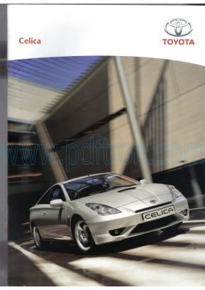 Cover of Toyota Celica 2005 GER.pdf