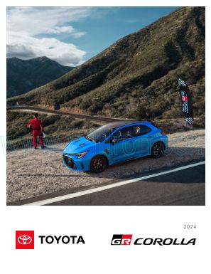 Cover of Toyota Corolla GR 2024 USA.pdf